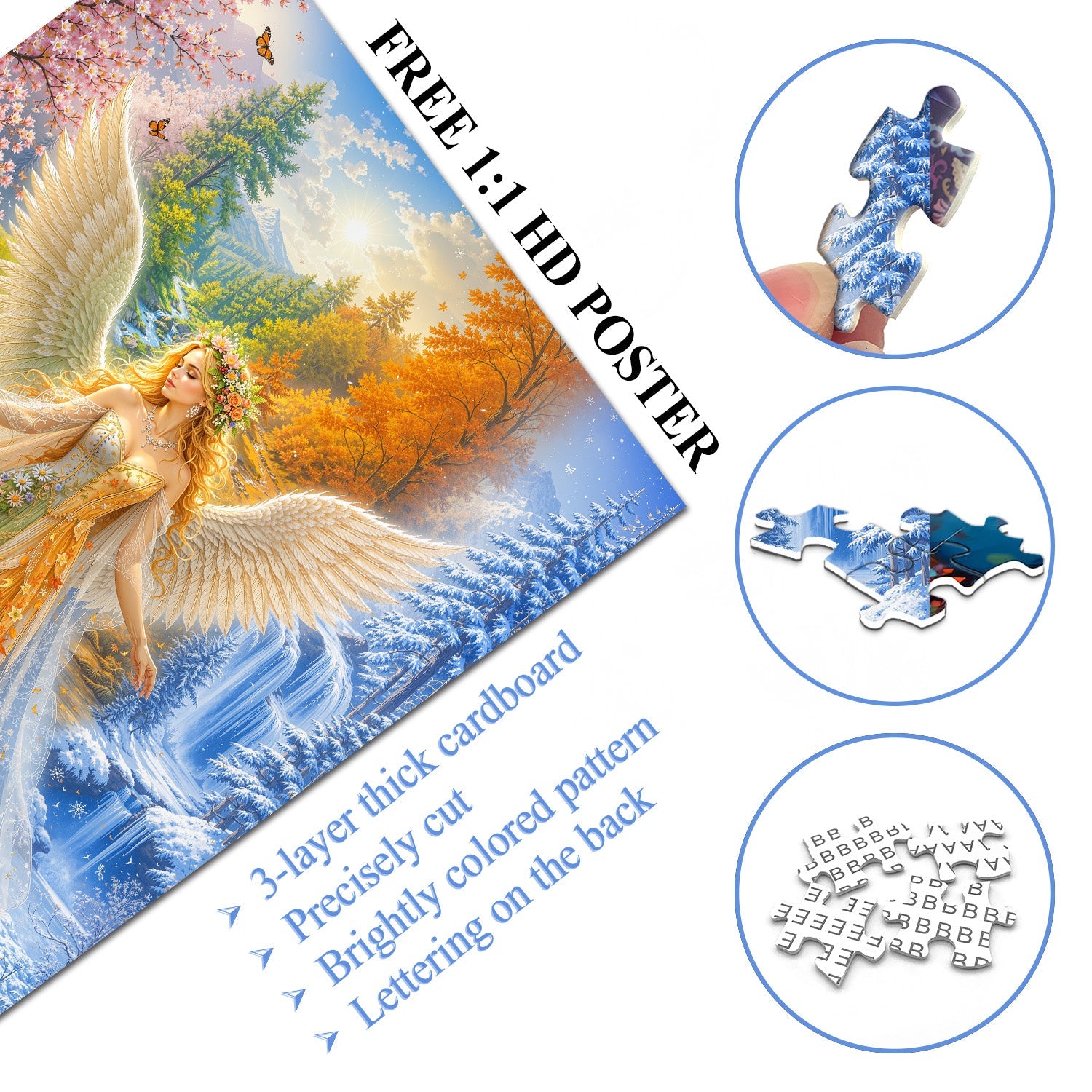 Season Wing Angel Jigsaw Puzzle 1000 Piece