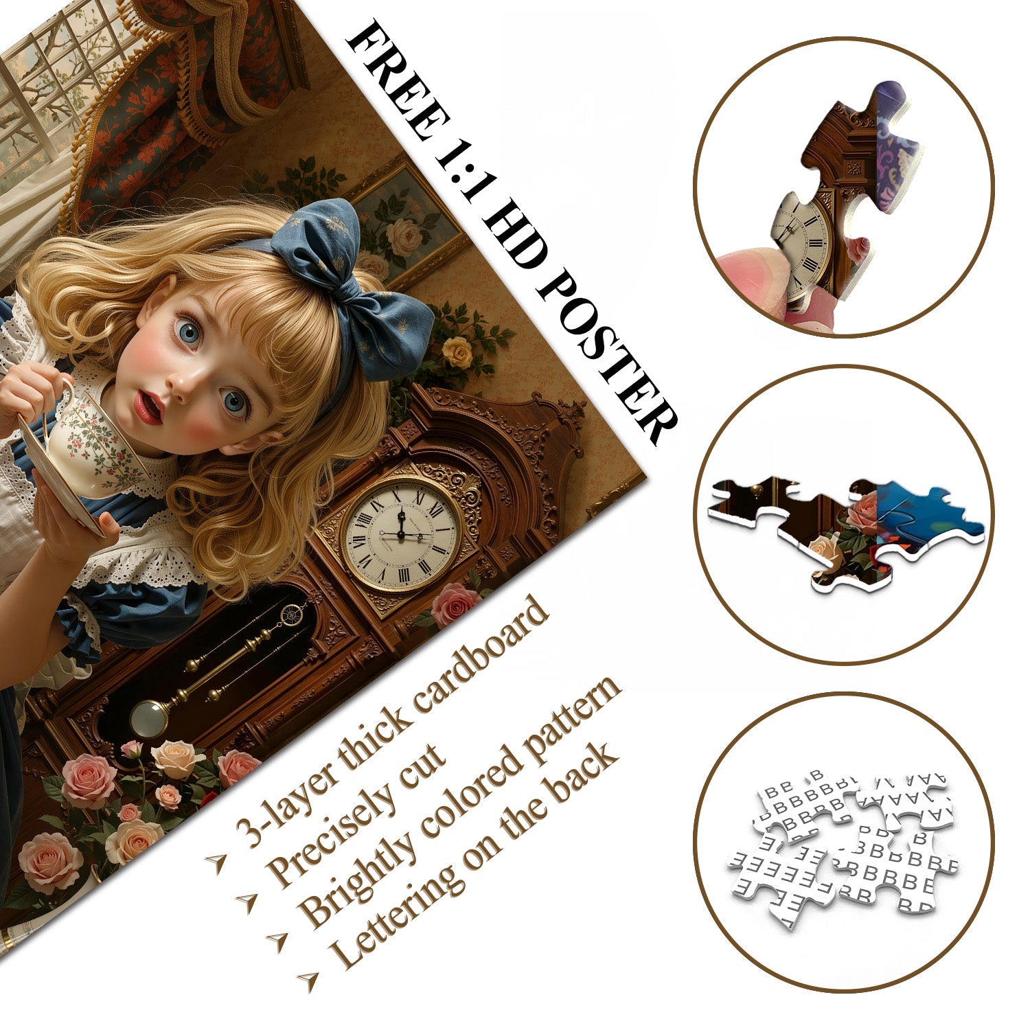 Fancy Tea Party Jigsaw Puzzle 1000 Piece