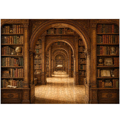 Endless Literary Halls Jigsaw Puzzle 1000 Piece