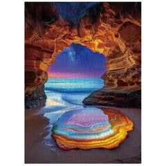 Puzzle 1000 Pièces Grotte Lumineuse