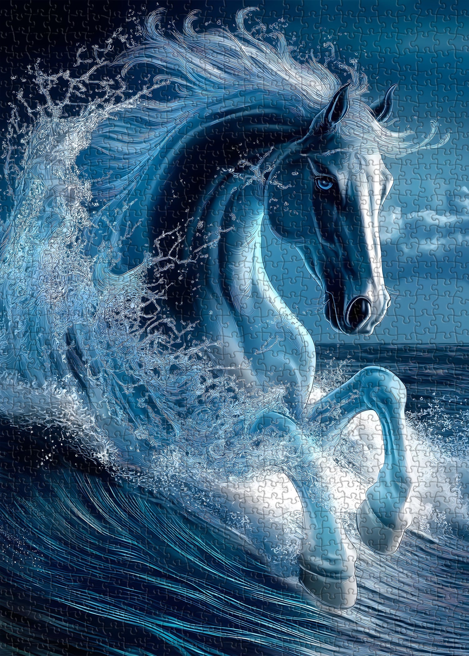 Surfing Horse Jigsaw Puzzle 1000 Pieces