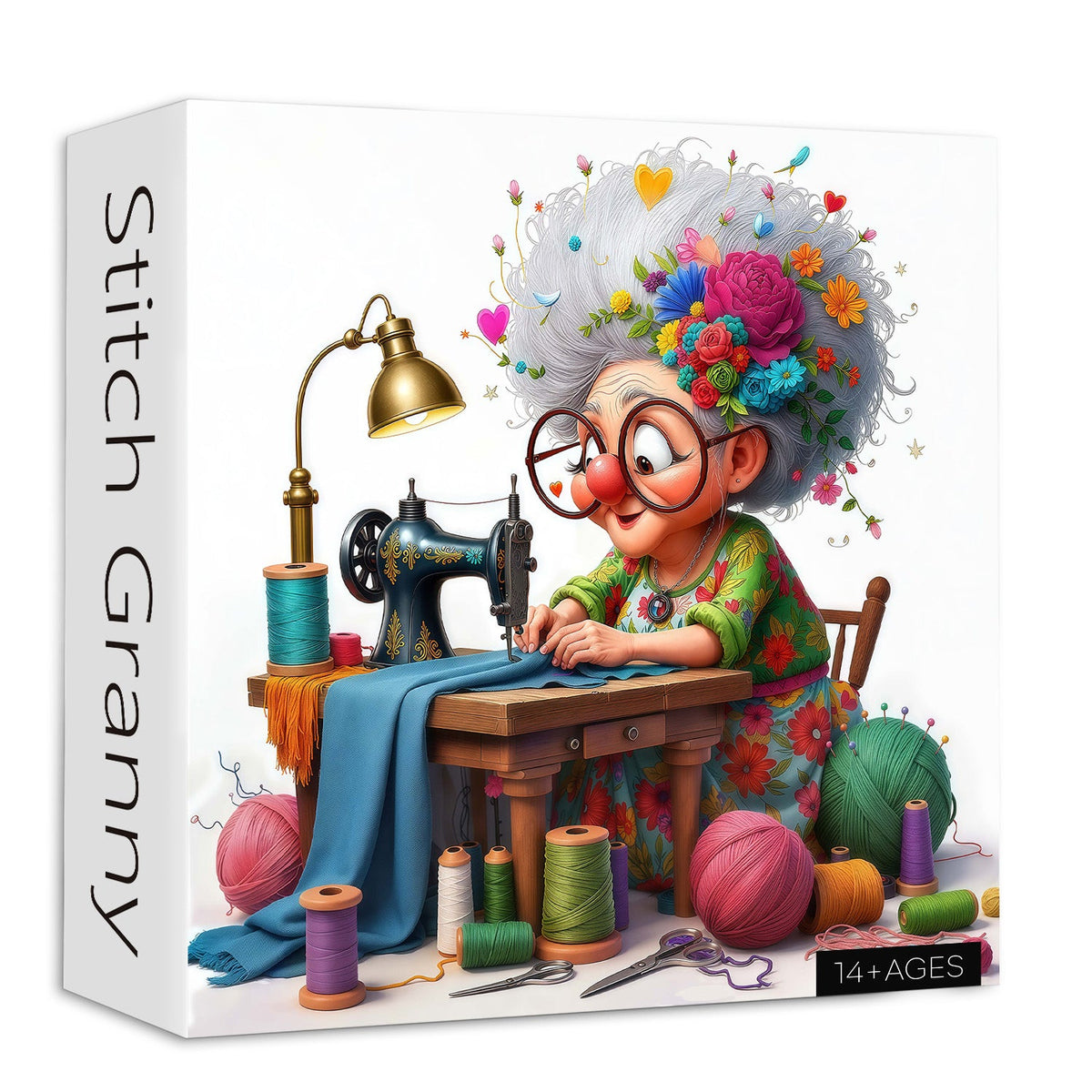 Stitch Granny Jigsaw Puzzle 1000 Piece