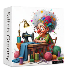Stitch Granny Jigsaw Puzzle 1000 Piece