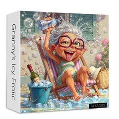 Granny’s Icy Frolic Jigsaw Puzzle 1000 Piece