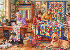 Quilt Circle Jigsaw Puzzle 1000 Piece