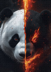 Fire Realm Panda Jigsaw Puzzles 1000 Pieces