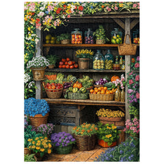 Blooms & Bounty Jigsaw Puzzle 1000 Pieces