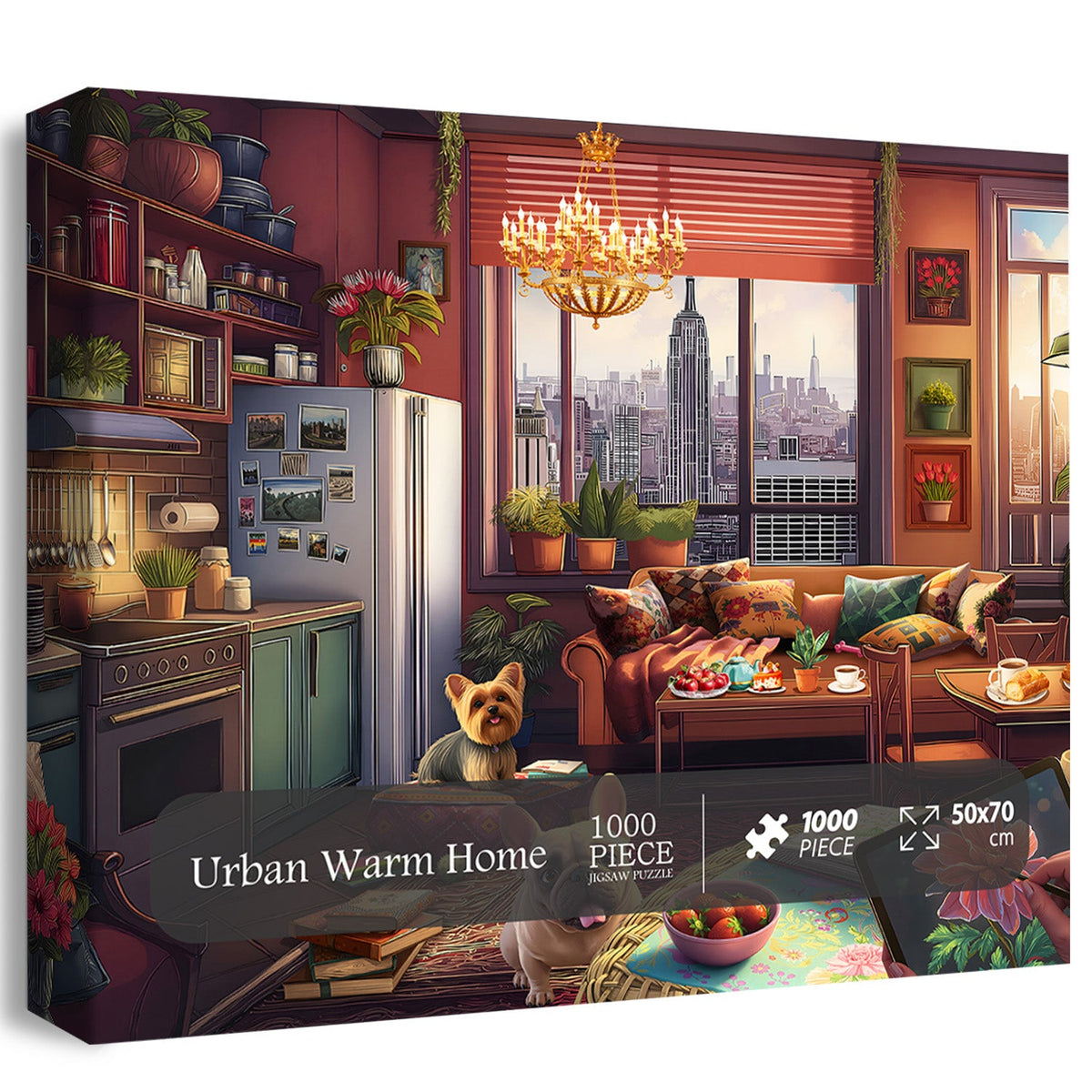 Urban Warm Home Jigsaw Puzzle 1000 Pieces