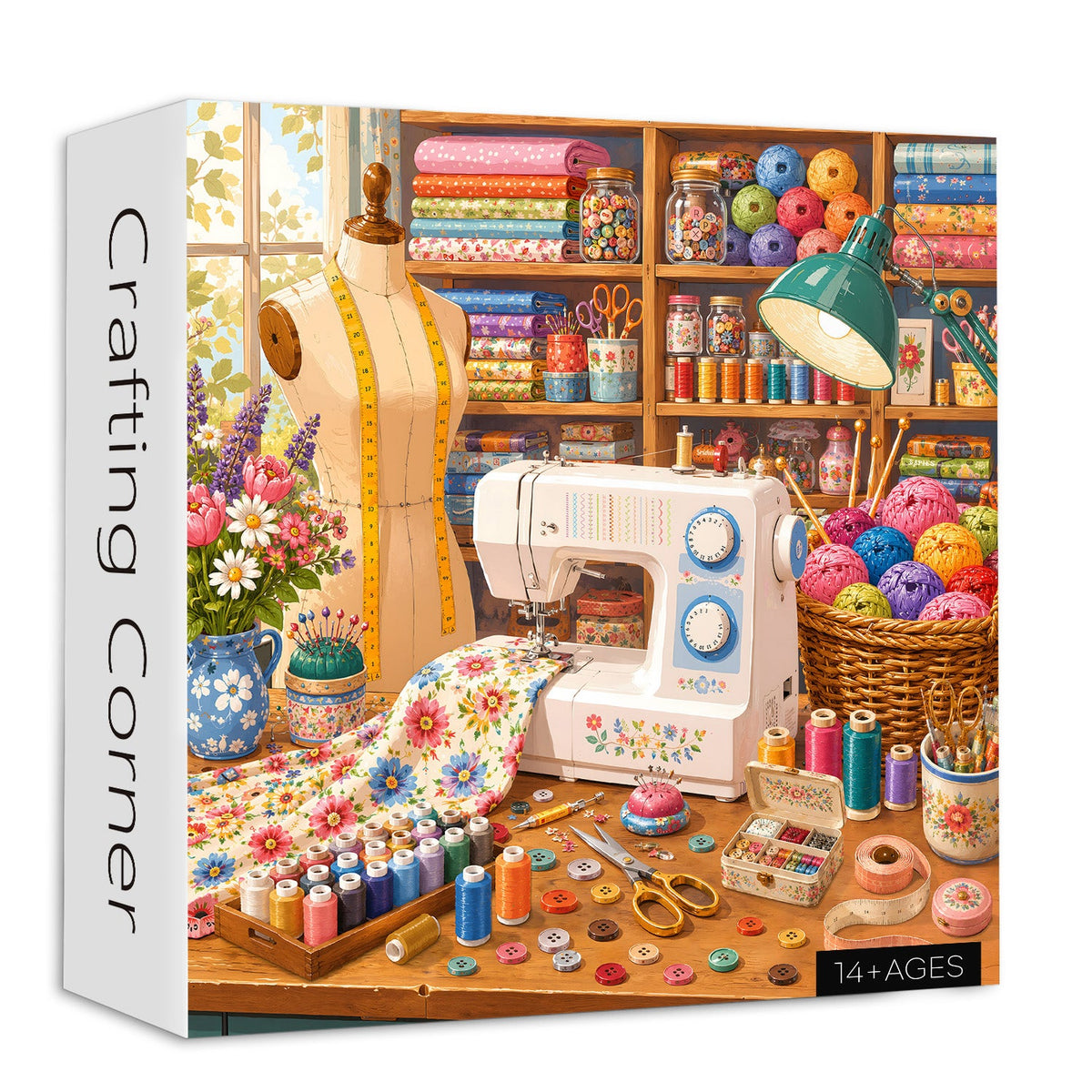 Crafting Corner Jigsaw Puzzle 1000 Pieces