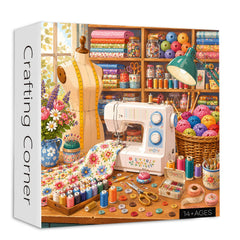 Crafting Corner Jigsaw Puzzle 1000 Pieces