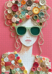 The Button Muse Jigsaw Puzzle 1000 Pieces