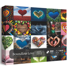 Liebe ist überall Puzzle 1000 Teile