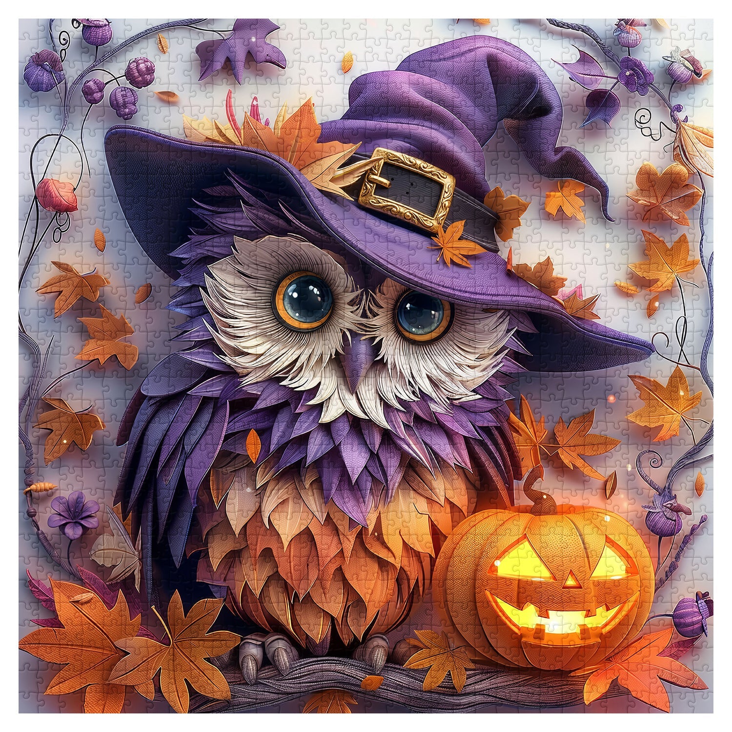 Halloween Owl Jigsaw Puzzle 1000 Piece