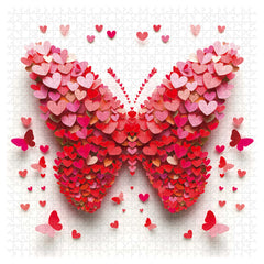 Puzzles en forme d'ailes d'amour 1000 pièces
