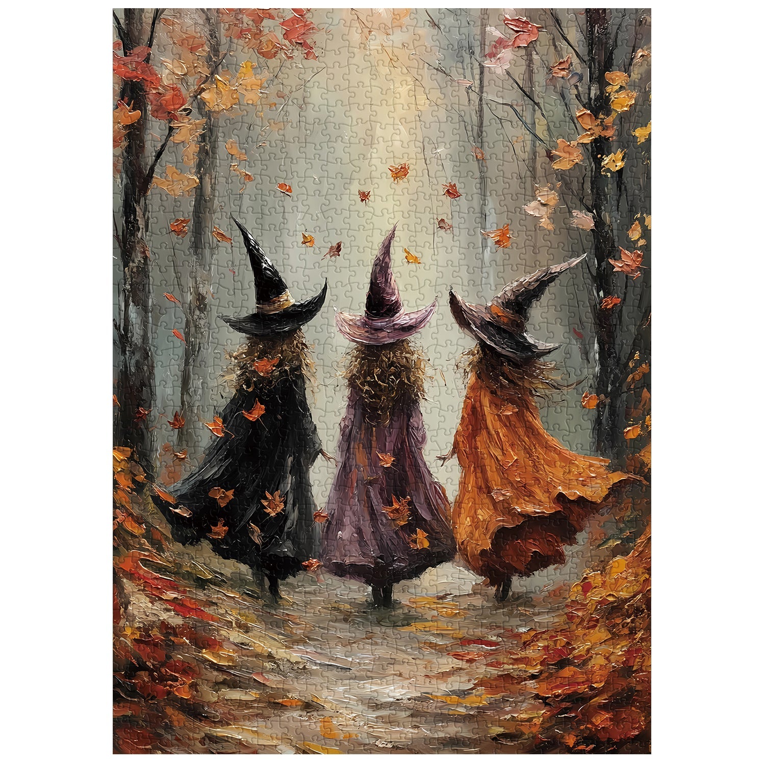 Witch in Mist Jigsaw Puzzle 1000 Pieces