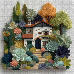 Succulent Home Jigsaw Puzzle 1000 Pieces