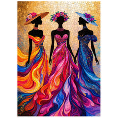 Elegant Women Jigsaw Puzzle 1000 Pieces
