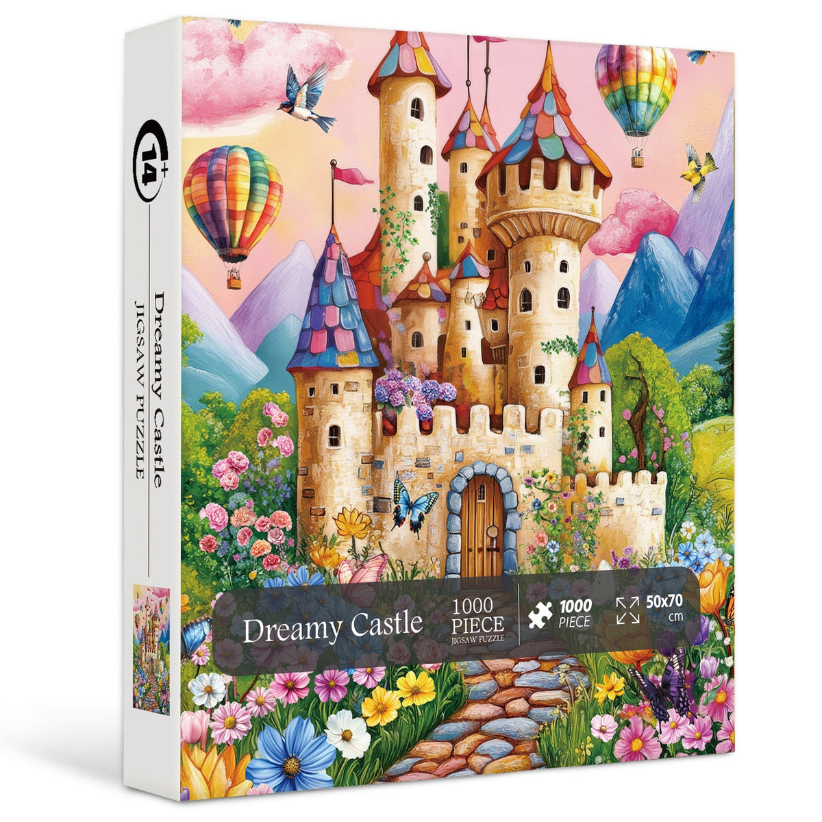 Traumschloss-Puzzle 1000 Teile