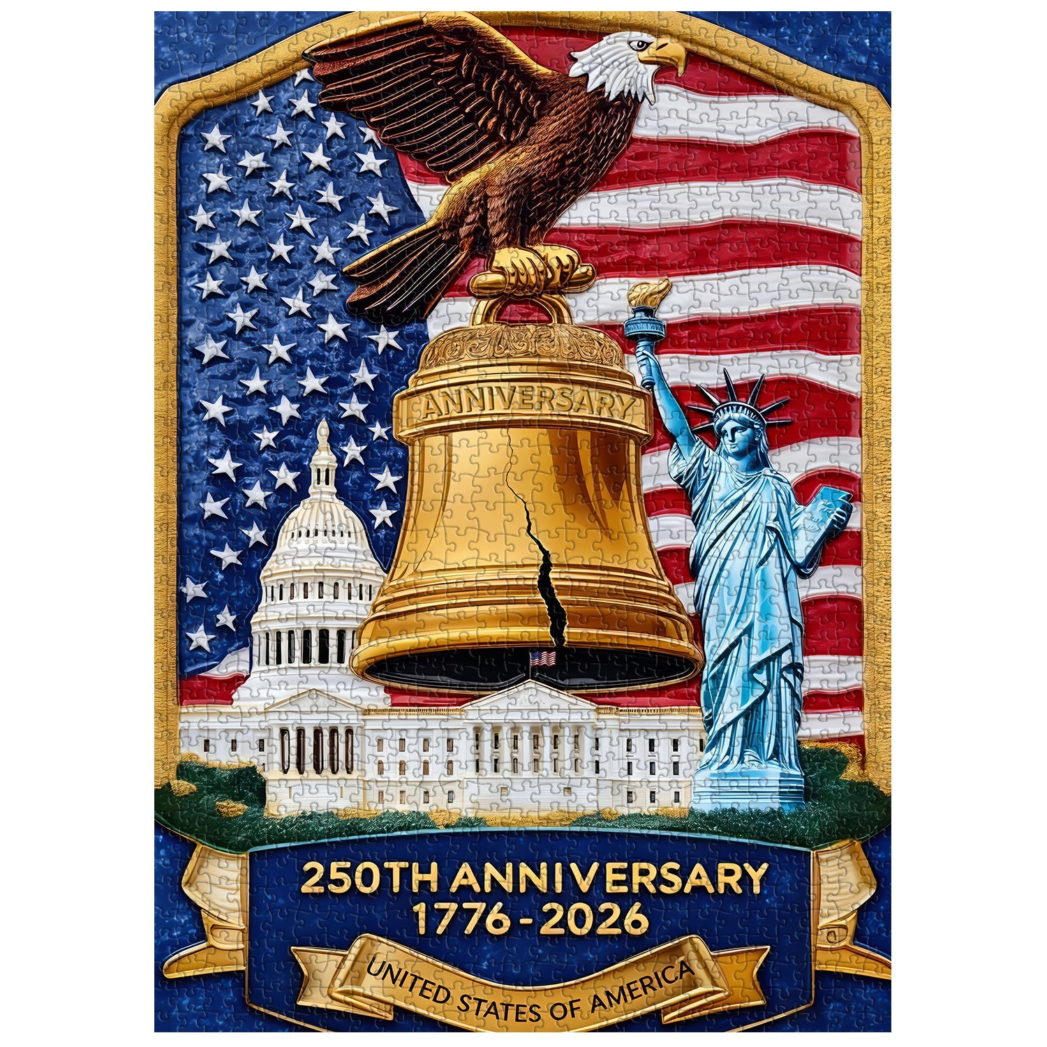 Echoes of Freedom Jigsaw Puzzle 1000 Pieces