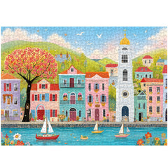 Macaron Villa Jigsaw Puzzle 1000 Piece