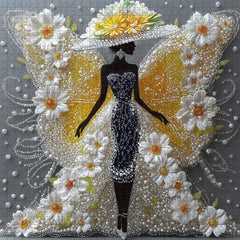 Butterfly Lady Jigsaw Puzzles 1000 Pieces