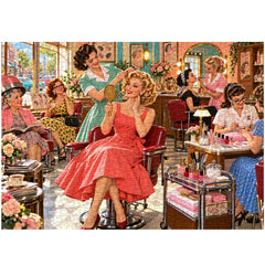 Retro Beauty Salon Jigsaw Puzzle 1000 Pieces