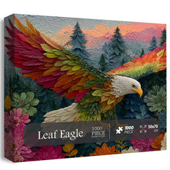 Puzzle en bois Eagle Leaf 1000 pièces
