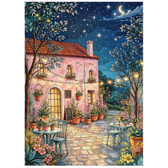 Starry Cafe Jigsaw Puzzle 1000 Piece