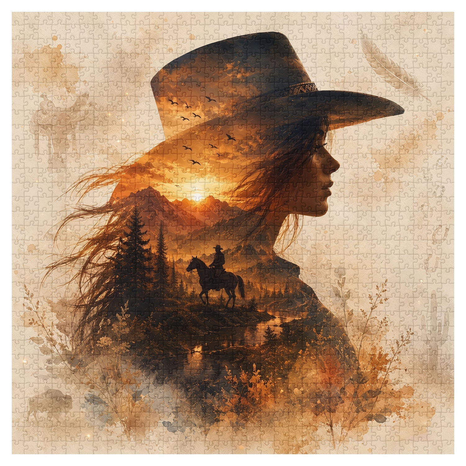 Spirit of the Wild Jigsaw Puzzle 1000 Piece