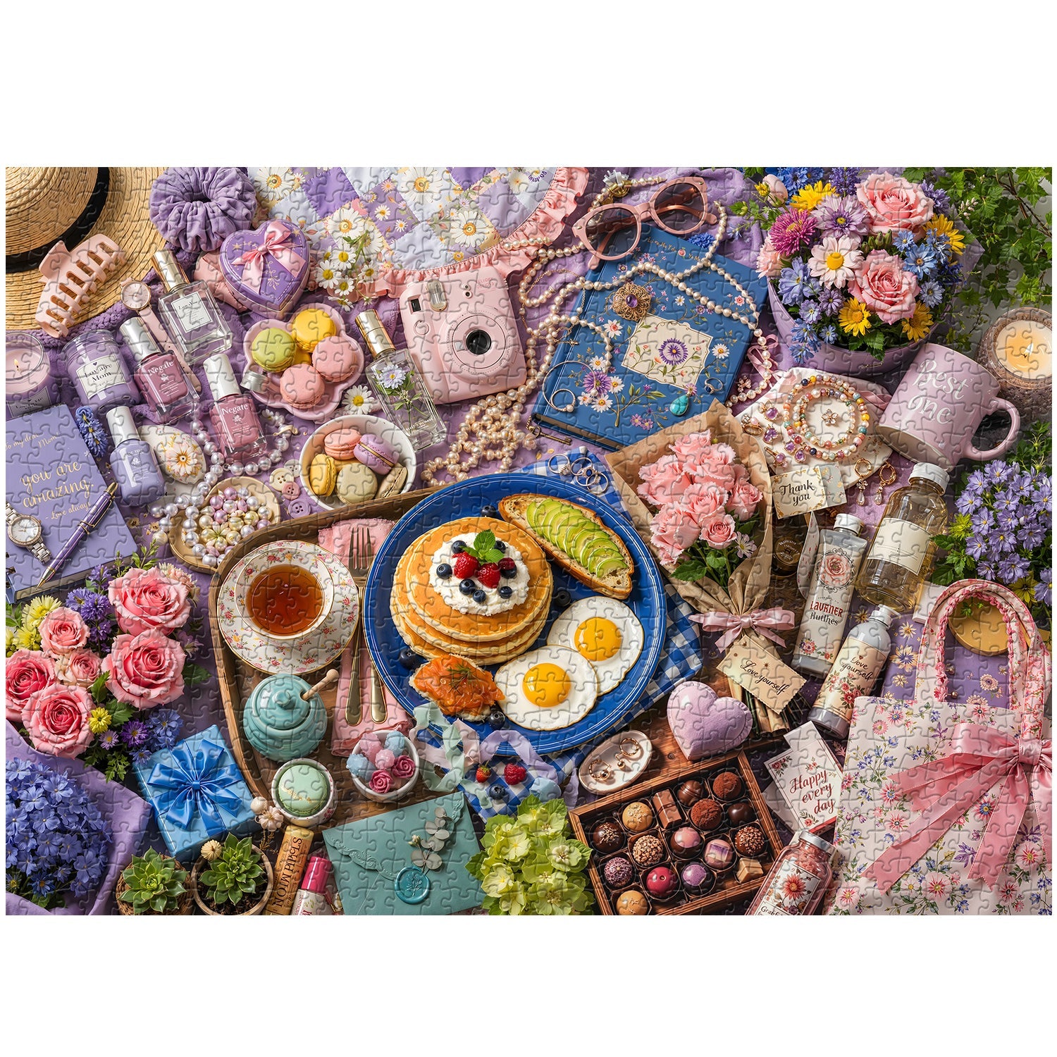 Sweet Petal Feast Jigsaw Puzzle 1000 Piece