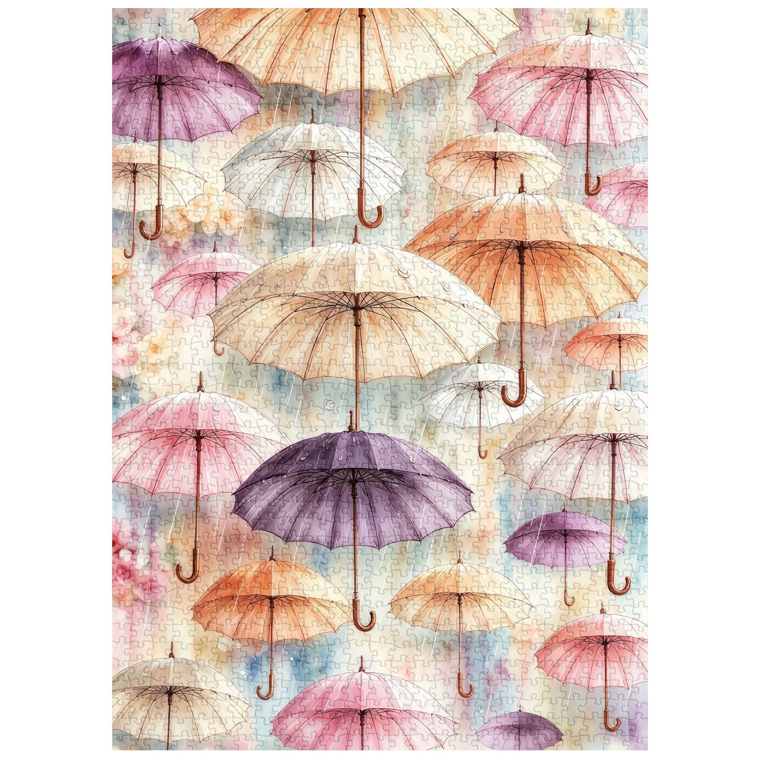 Rainy Pastels Jigsaw Puzzle 1000 Piece