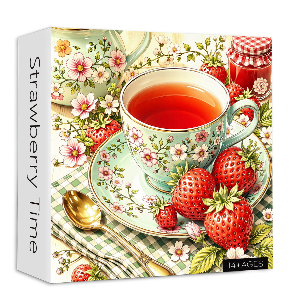 Strawberry Time Jigsaw Puzzle 1000 Piece