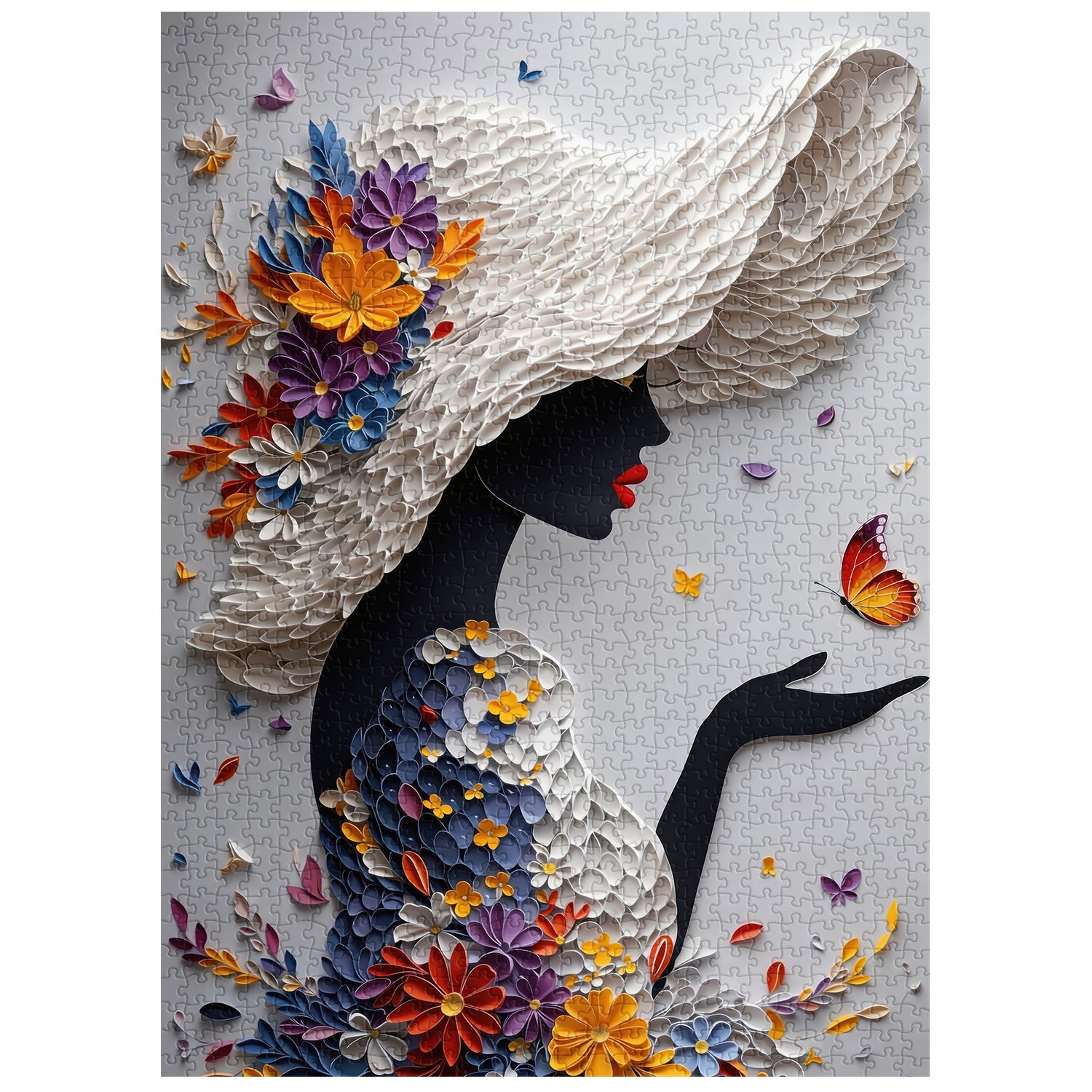 Butterfly Whisper Jigsaw Puzzle 1000 Pieces