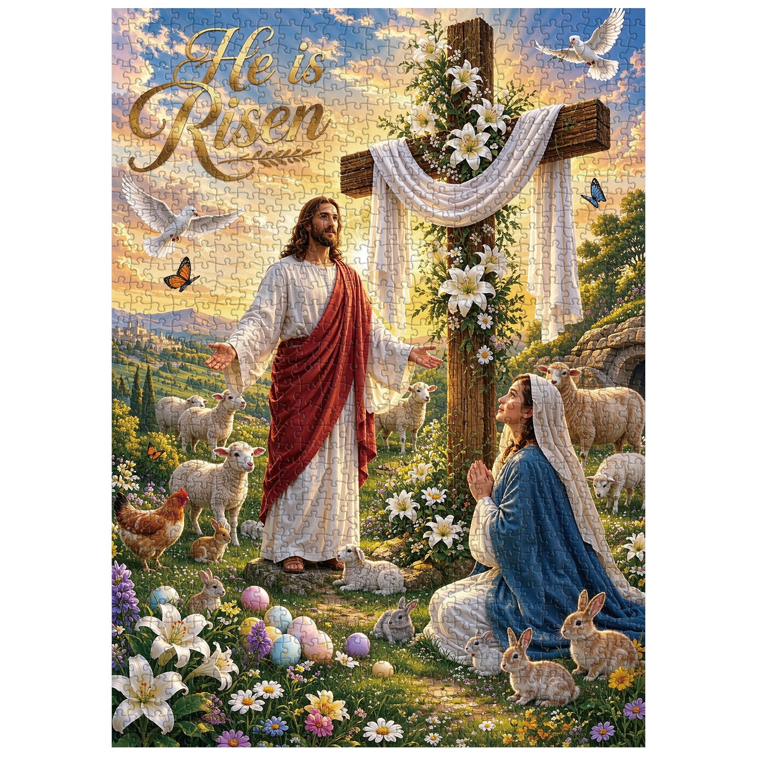 The Risen One Jigsaw Puzzle 1000 Pieces
