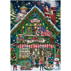 Weihnachtsladen-Puzzle 1000 Teile 
