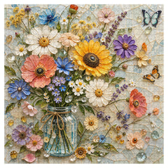 Meadow Jar Jigsaw Puzzle 1000 Piece