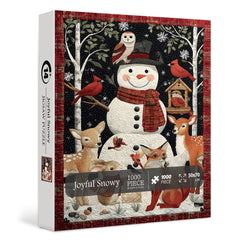 Joyful Snowy Jigsaw Puzzles 1000 Pieces