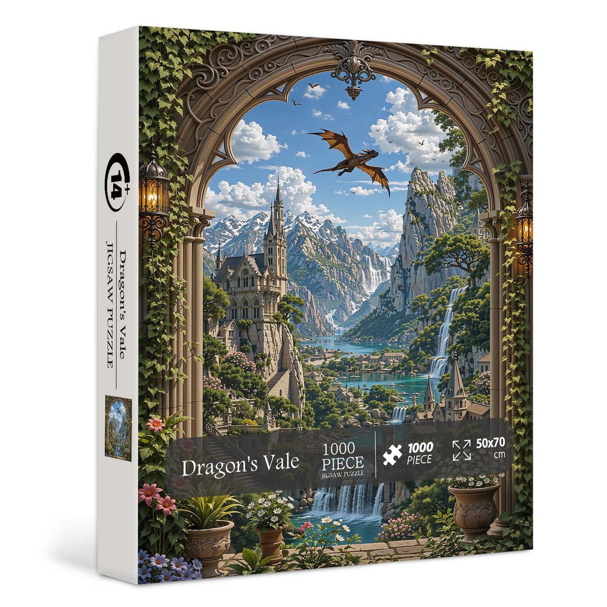 Dragon's Vale Jigsaw Puzzle 1000 Pieces