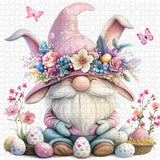 Easter Bunny Gnome Jigsaw Puzzle 1000 Pieces