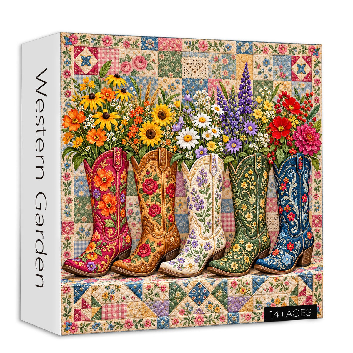 Western Garden Jigsaw Puzzle 1000 Piece