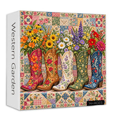 Western Garden Jigsaw Puzzle 1000 Piece