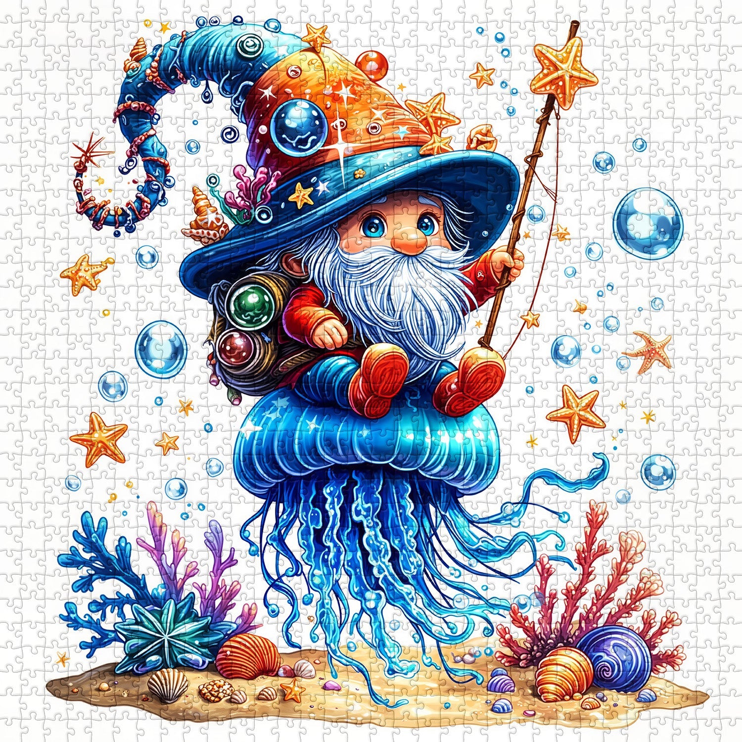 Sea Melody Mage Jigsaw Puzzle 1000 Pieces