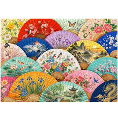 Fan Elegance Jigsaw Puzzle 1000 Piece