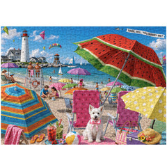 Summer Beach Rush Jigsaw Puzzle 1000 Pieces