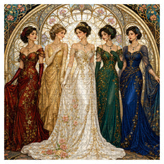 Stained Window Beauty Jigsaw Puzzle 1000 Pieces