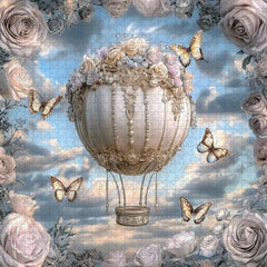 Fantasy-Heißluftballon-Puzzle, 1000 Teile