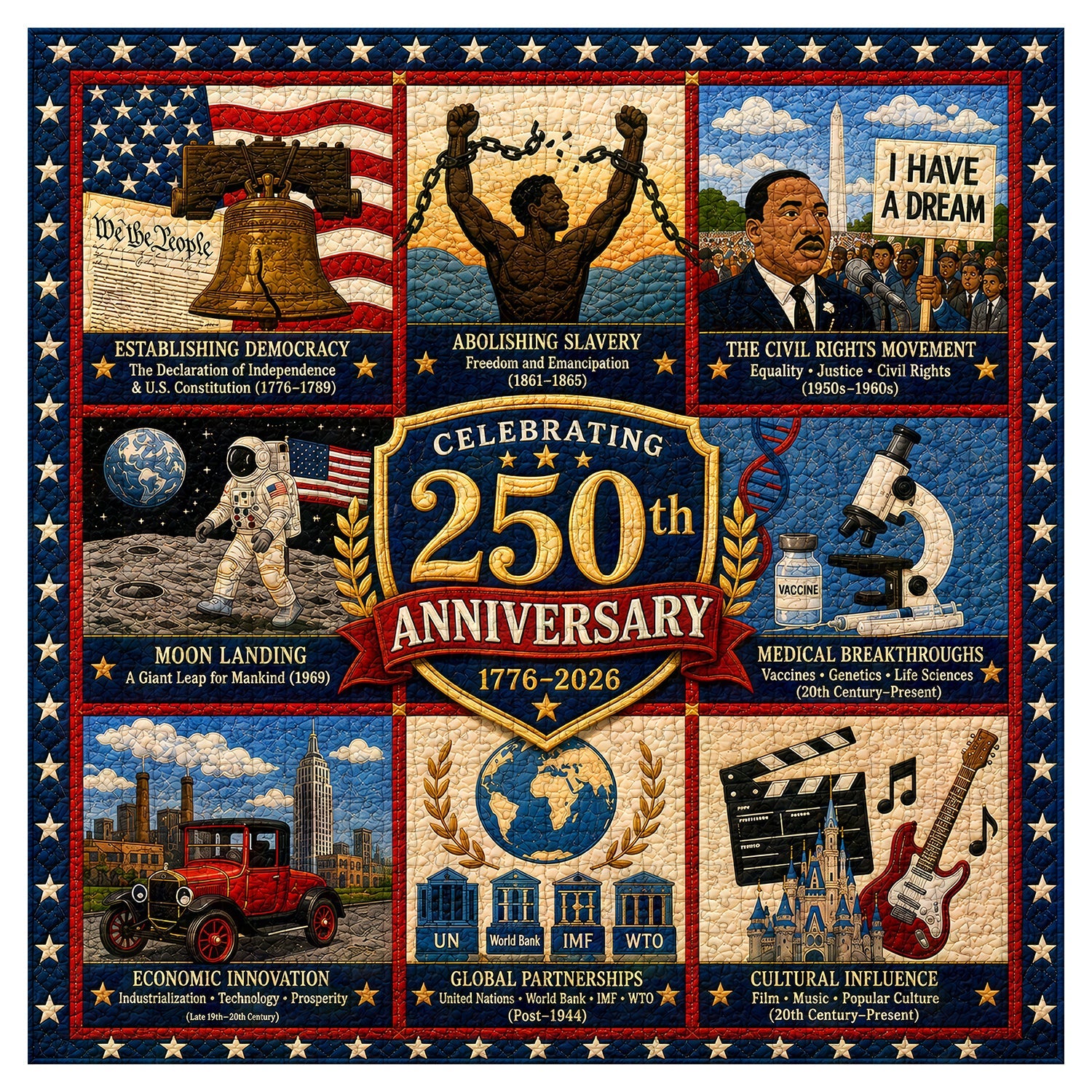 Great Moments of America Jigsaw Puzzle 1000 Pieces
