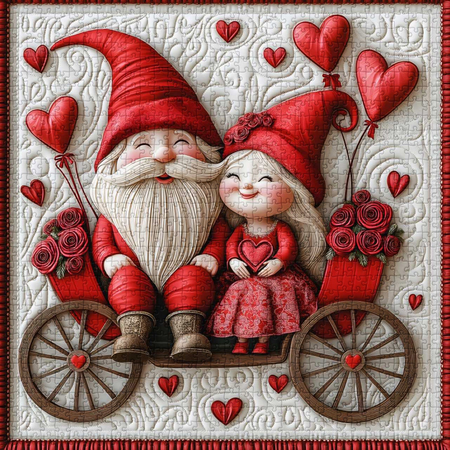 Gnome Love Jigsaw Puzzle 1000 Pieces