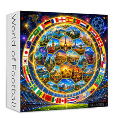World of Football Jigsaw Puzzle 1000 Piece