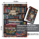 Embroidered Volumes Jigsaw Puzzles 1000 Pieces